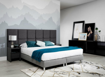 Łóżko Podkładka Design Luksusowe podwójne łóżko hotelowe Małżeństwo 80/160x200cm Sleep Pokój